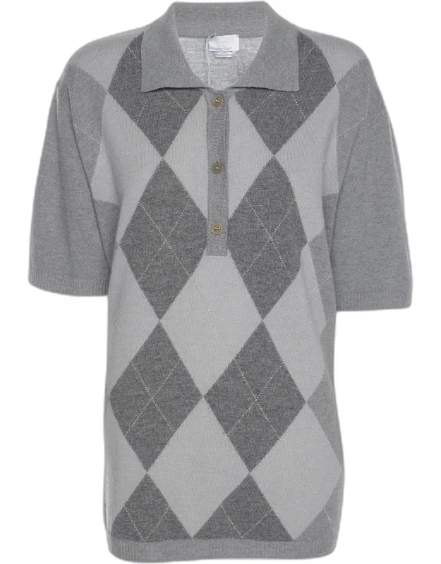 Voyage Wool Knit Polo T-shirt