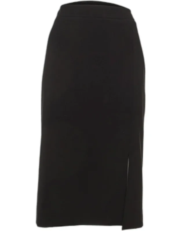 Crepe Pencil Skirt