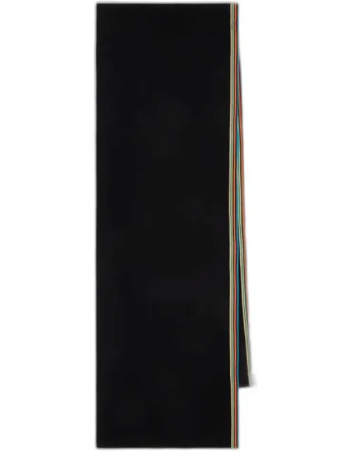 Merino Wool 'signature Stripe' Trim Scarf