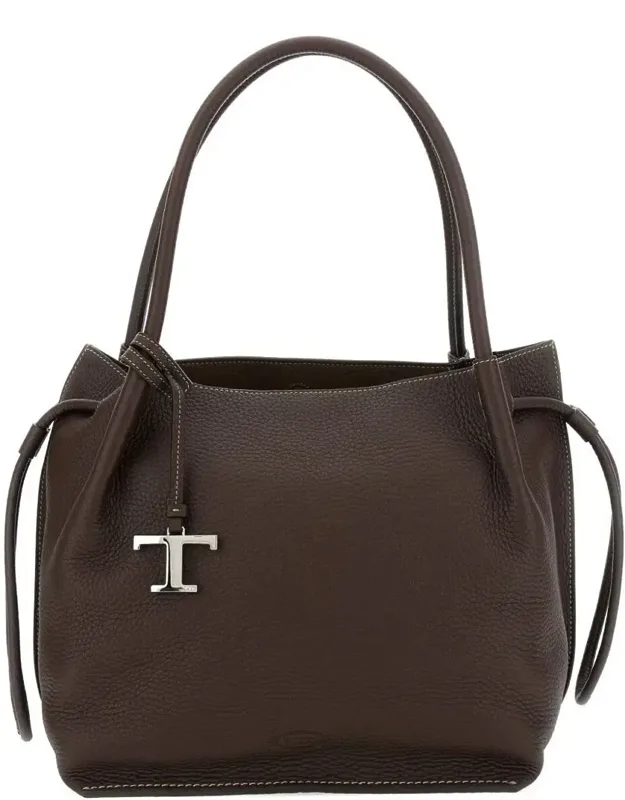 Leather Medium Bucket Bag