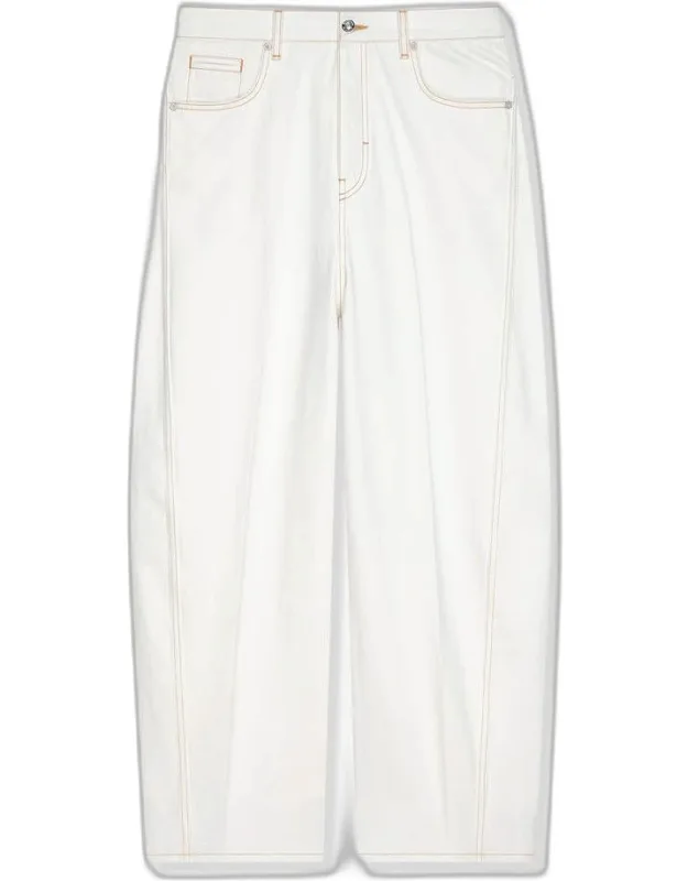 Wide Straight Jeans