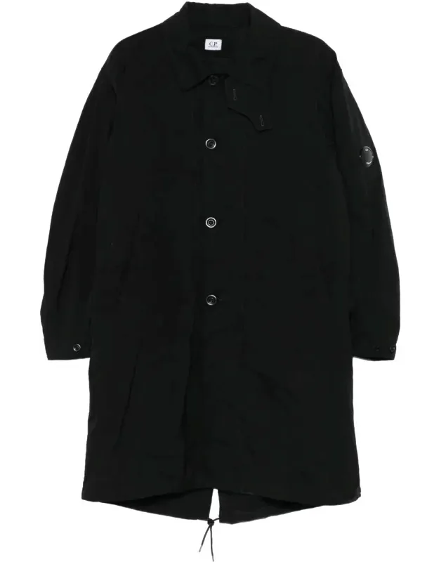 Outerwear Long Jacket In Twill