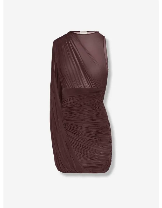 Draped Mini Dress