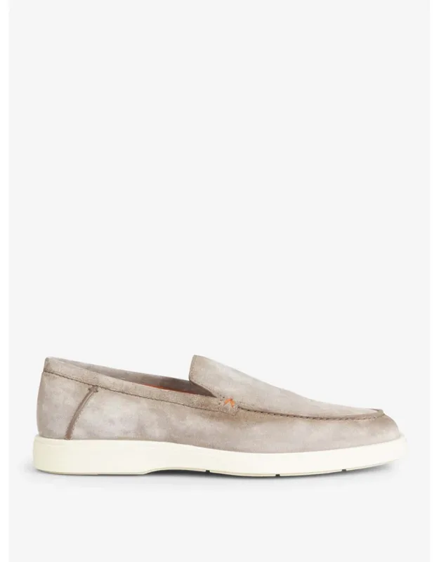 Suede Leather Loafers