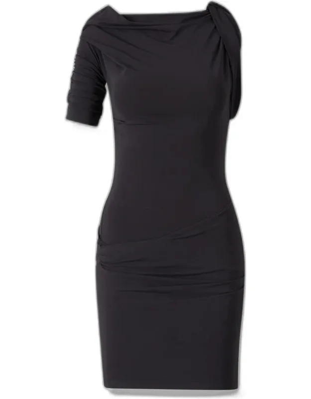 Draped Mini Dress