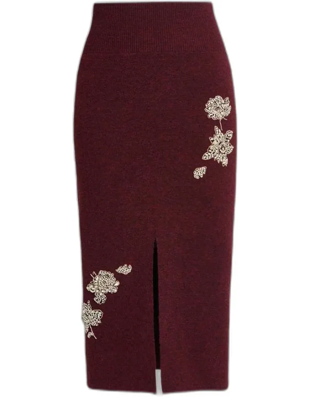 Knit Midi Skirt