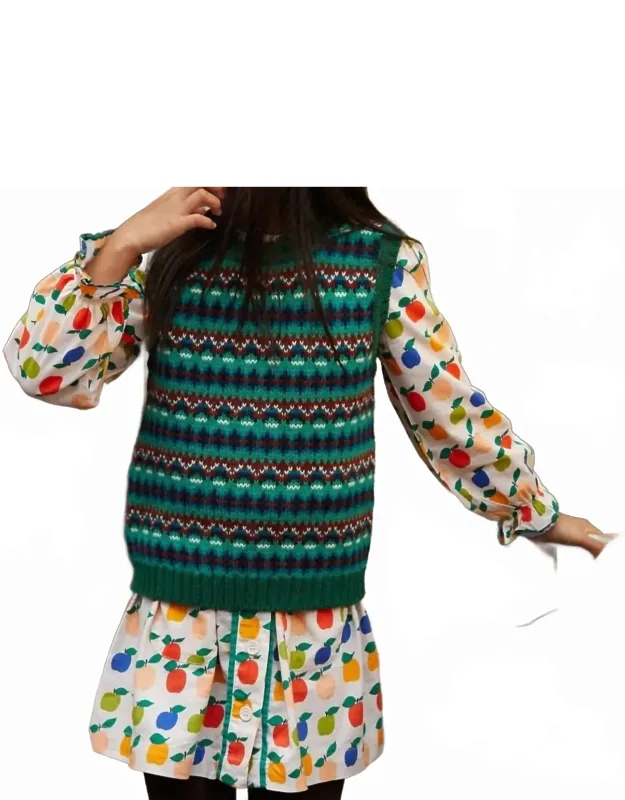 Fair Isle Sweater Vest