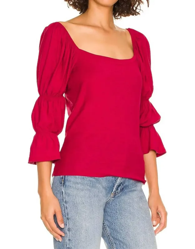 Puff Sleeve Top
