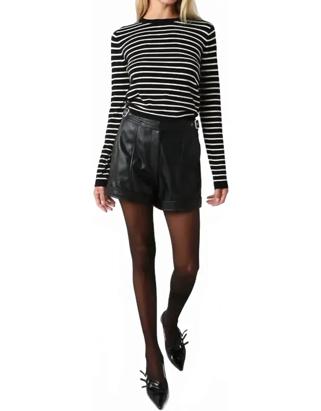 Striped Crew Neck Sweater