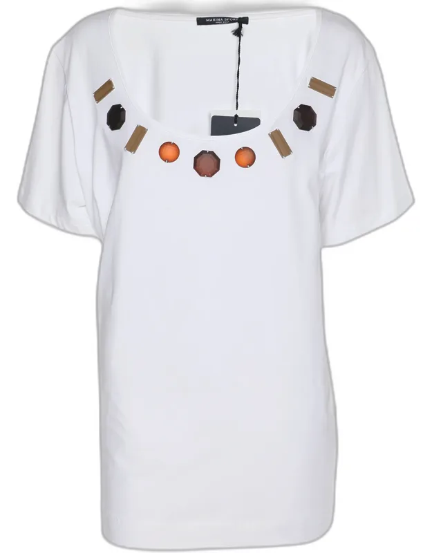 Embellished Jersey T-shirt
