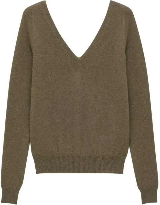 V-neck Cashmere Sweater