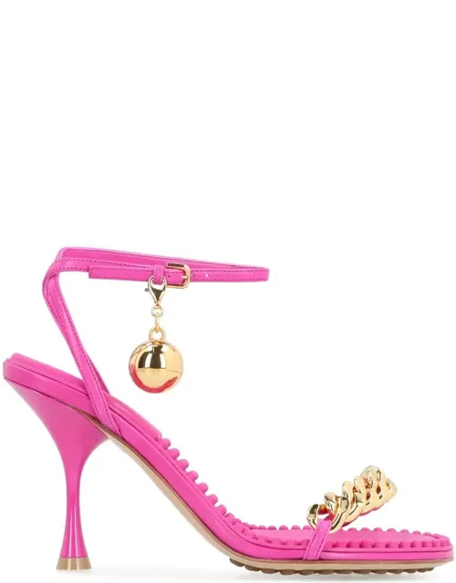 Dot Heeled Sandals