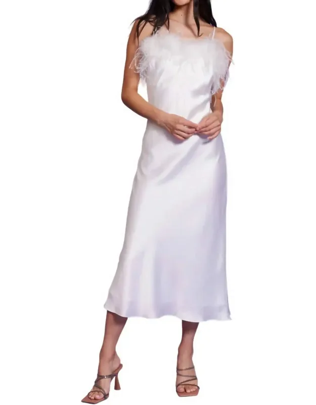 Flora Feather Dress
