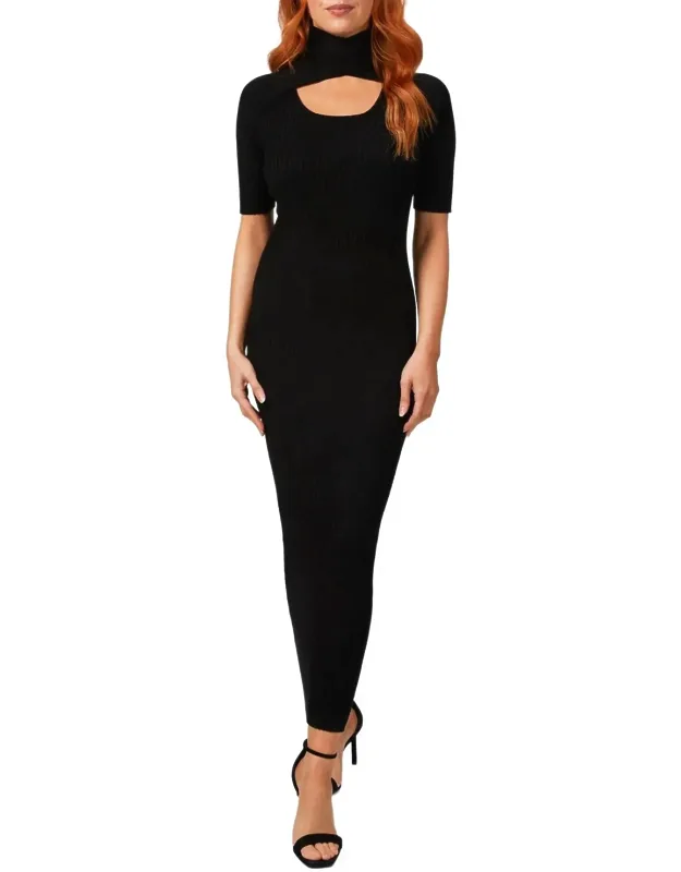 Loop Layered Knit Dress