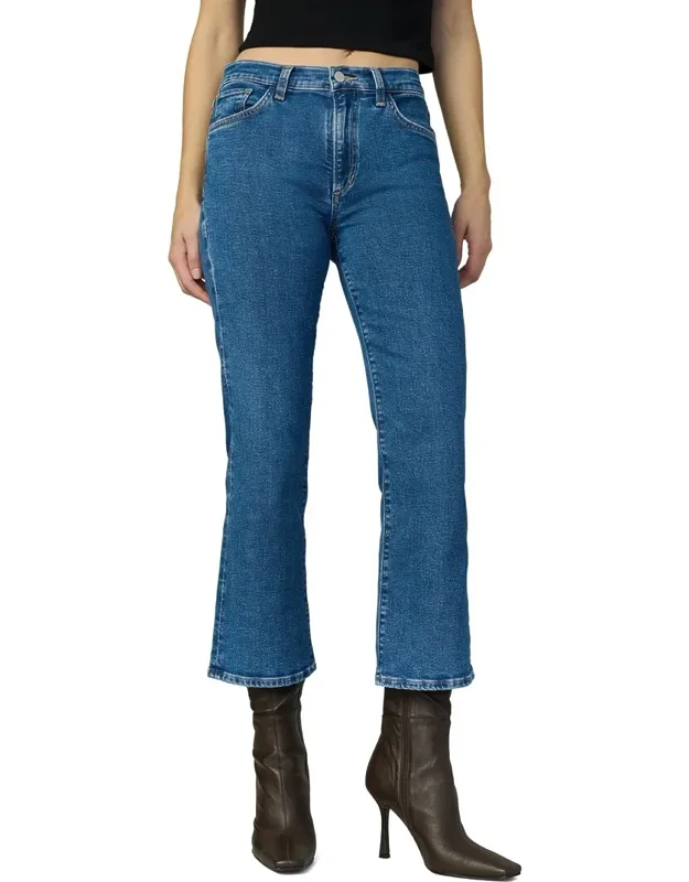 Cropped Bootcut Jeans