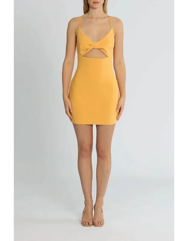 Cutout Bodycon Mini Dress