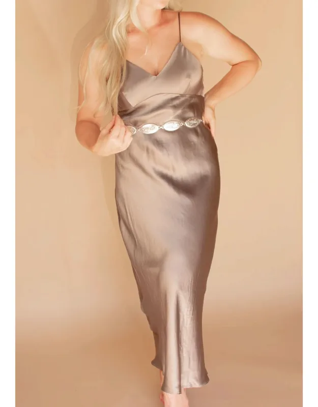 Satin Slip Dress