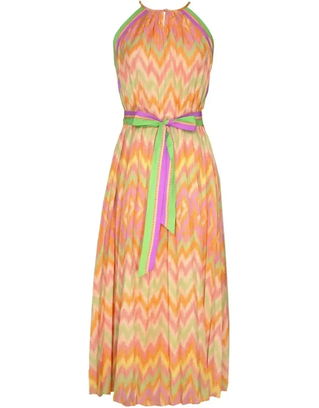 Halter Neck Maxi Dress