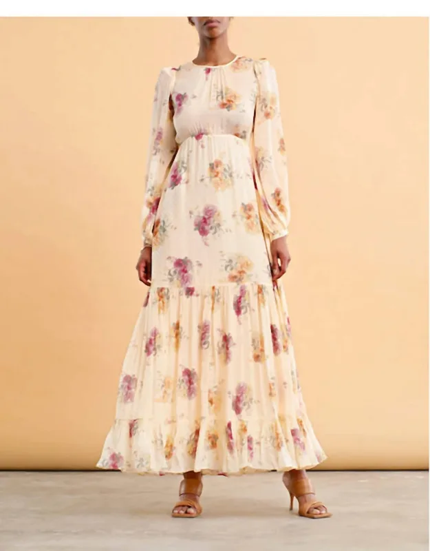 Dotted Jacquard Dress