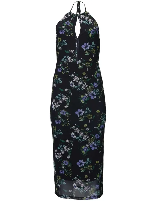 Kalina Mesh Midi Dress