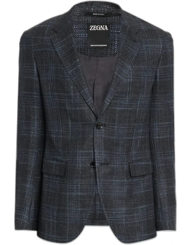 Winter Crossover Check Sport Coat