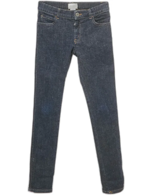 Folded Hem Denim Jeans