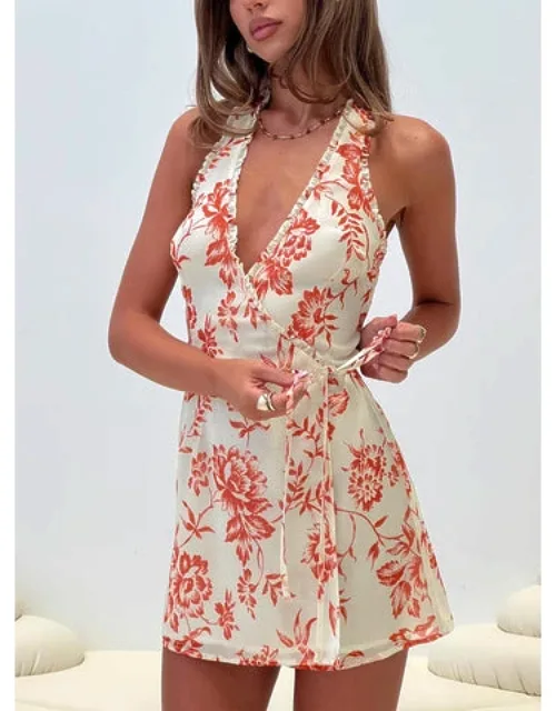 Wrap Mini Dress