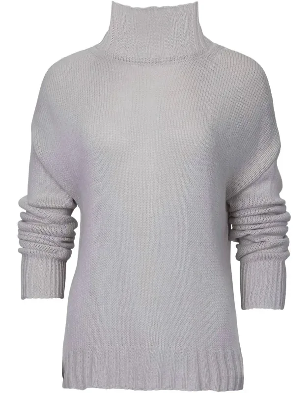 Knit Mock Neck Sweater