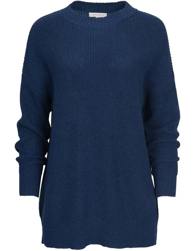 Ribbed-knit Cotton Sweater