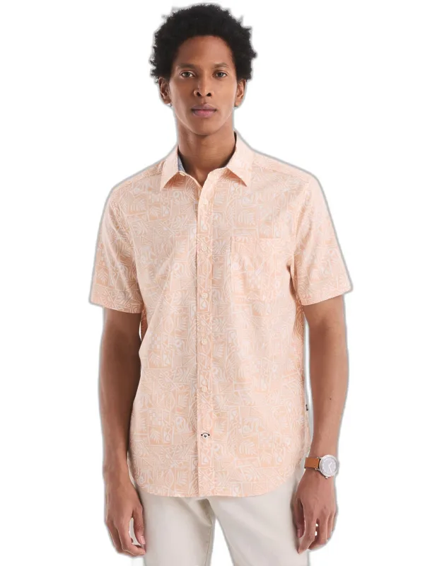 Printed Short-sleeve Shirt