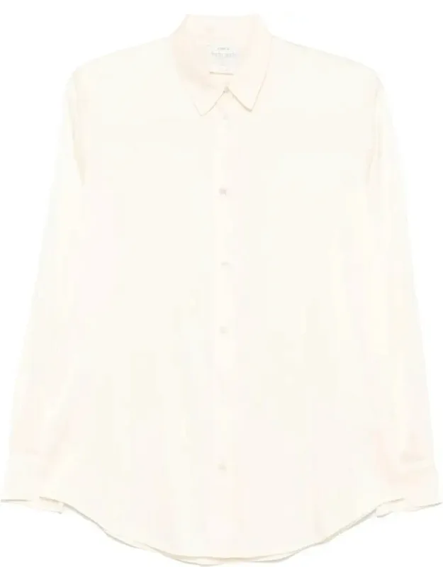 Essential Heavy Stretch Silk Satin Shirt