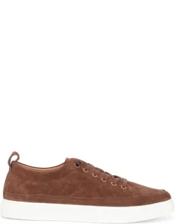 Suede Leather Lace-up Casual Trainers