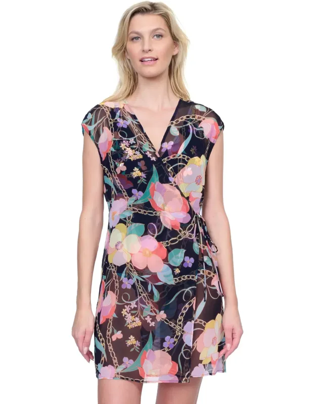 Memories Of Capri Wrap Dress