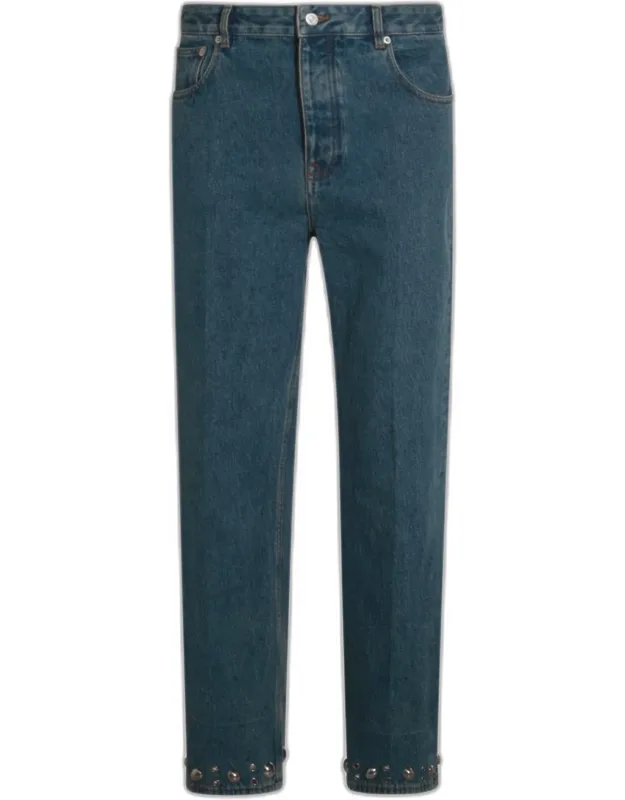 Mid Blue Denim Jeans