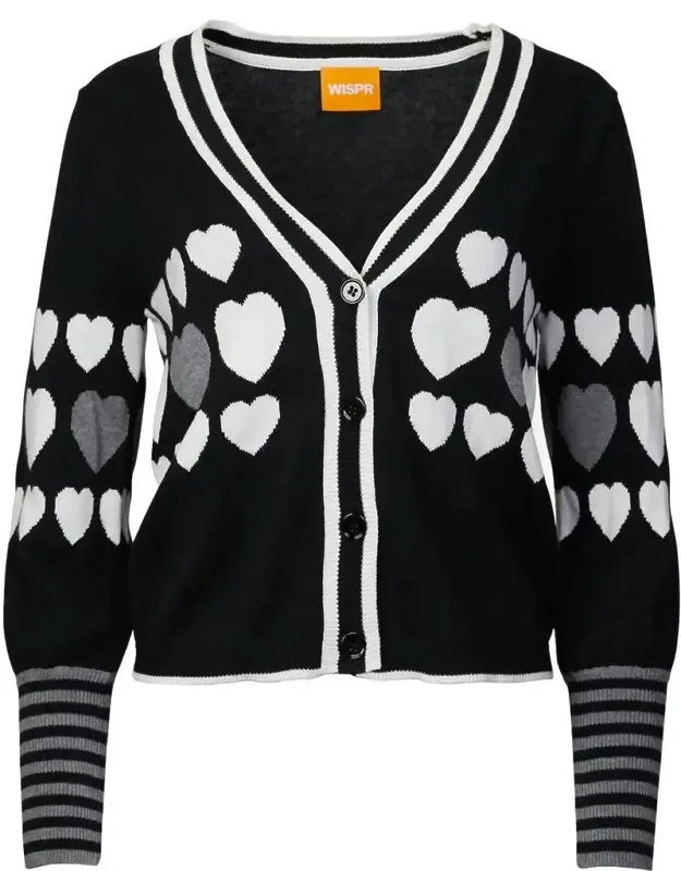 Sweetheart Cotton Silk-blend Cardigan