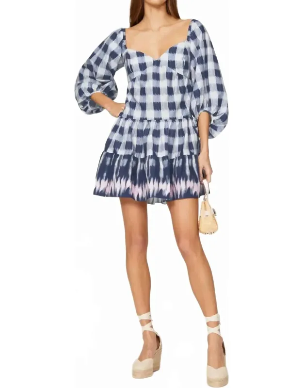 Gingham Mini Dress