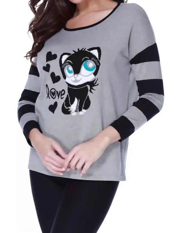 Kitty Love Pullover