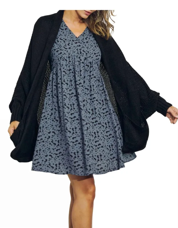 Slouchy Dolman Cardigan