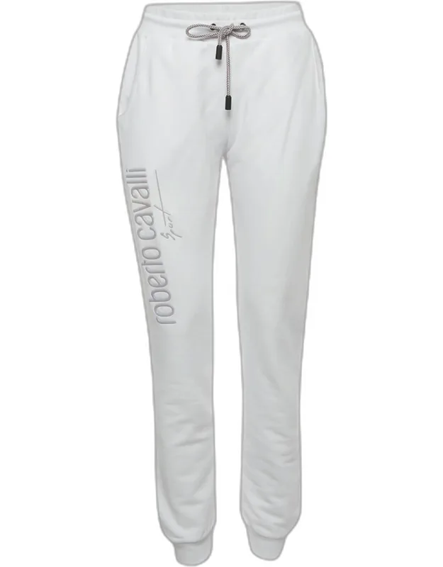Sport Logo Print Cotton Joggers