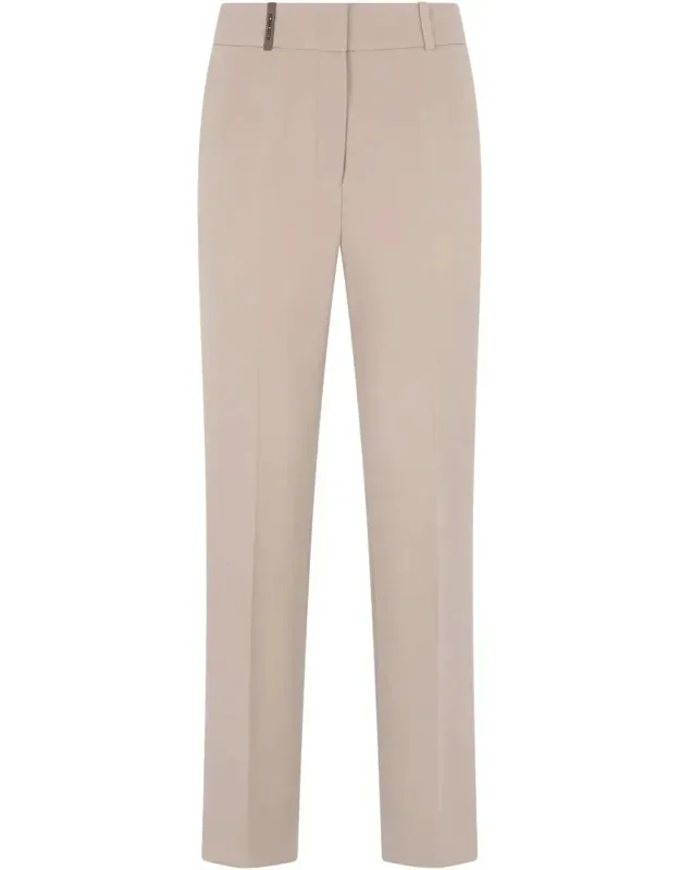 Straight-leg Trousers
