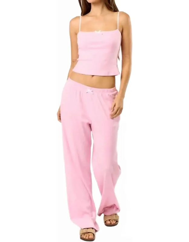 Bow Cami Top And Pants