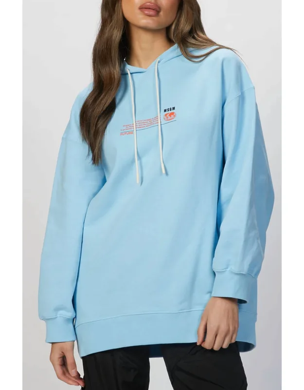 Graphic-print Drawstring Hoodie