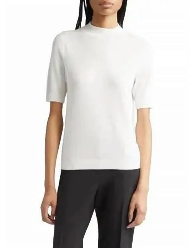Cashmere Mock Sweater