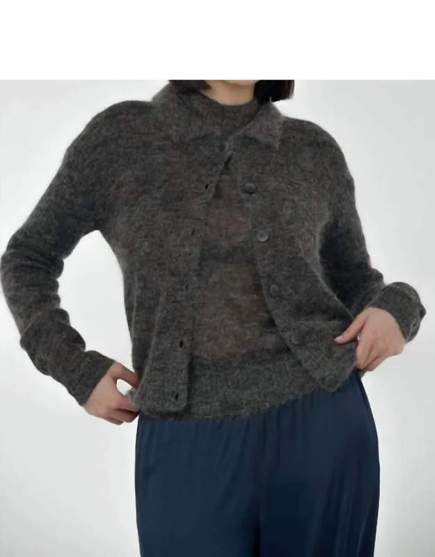 Collar Cardigan