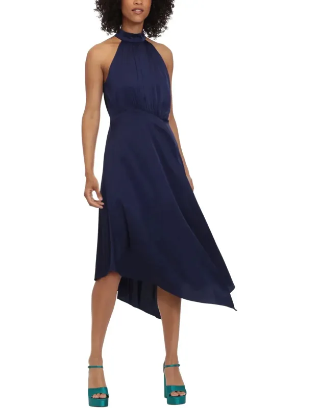 Halter Style Midi Dress