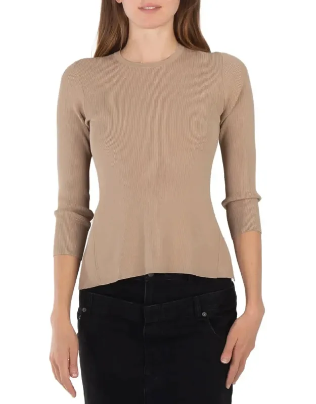 Giselle Openback Stretch Sweater