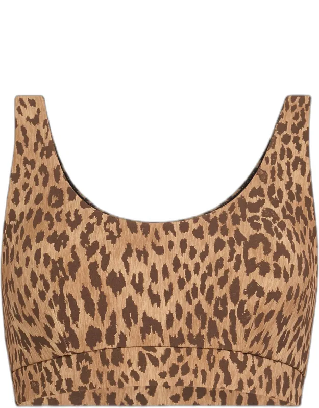 Daisy Scoop-neck Sports Bra