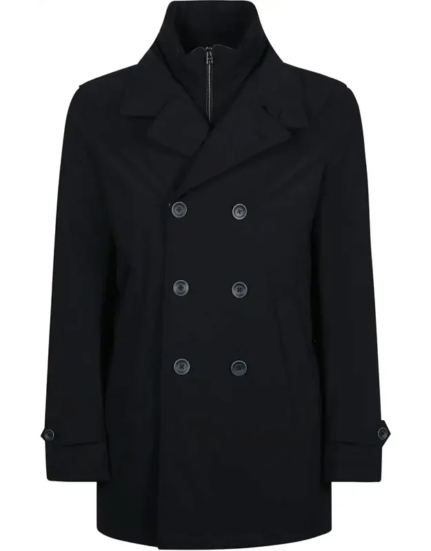 Herno Coat Washington Peacoat