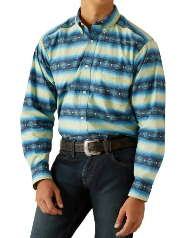 Aztec Print Classic Shirt
