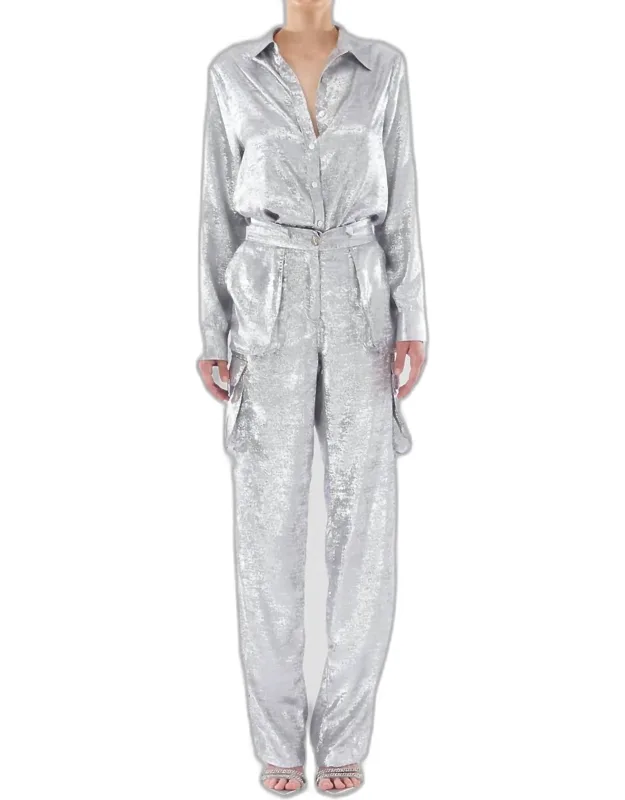 Glistening Cargo Pants